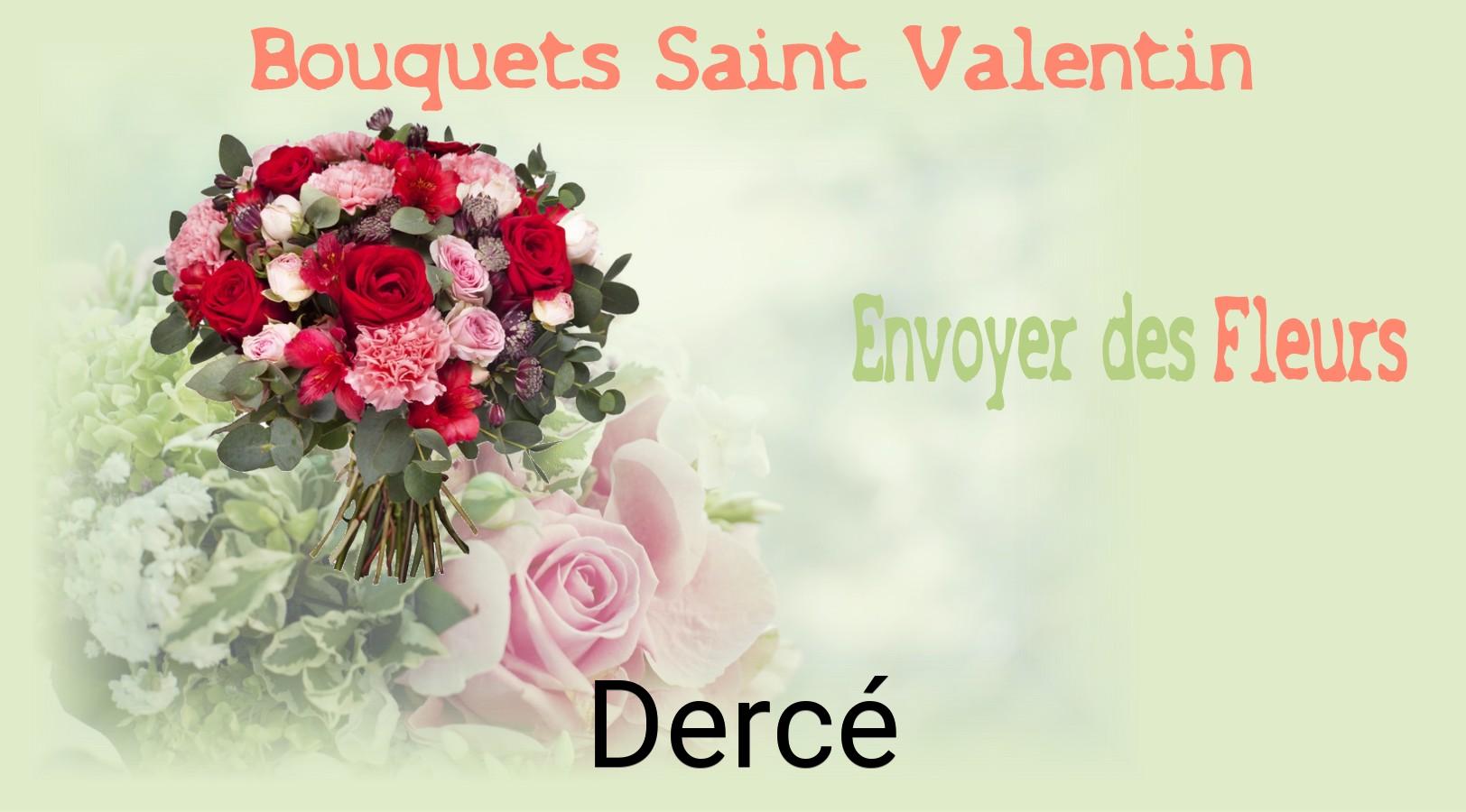 Roses de Saint-Valentin livrées à Dercé